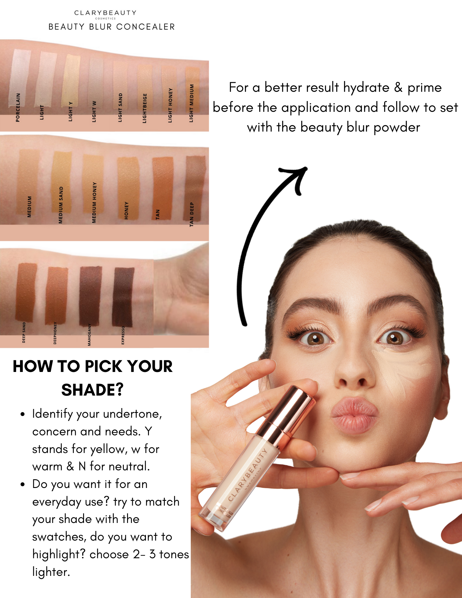 BEAUTY BLUR CONCEALER | LIGHT BEIGE